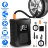 150PSI Cordless Tire Inflator with Car Charger Digital Air Compressor with LED Light Emergency Power Bank for Cars Motorcycles Bicycles Balls