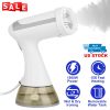 1500W Garment Steamer Portable Handheld Fabric Steamer with Lint Brush Removable 350ML Water Tank Wet Dry Ironing for Home Travel Office