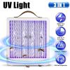 LED Bug Zapper Indoor Outdoor Mosquito Lamp Insect Killer with Handle for Kitchen Bedroom Office Cover 2152 Square Feet