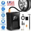 150PSI Cordless Tire Inflator Digital Air Compressor with LED Light Emergency Power Bank for Cars Motorcycles Bicycles Balls