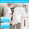 700W Garments Steamer Portable Handheld Steamer Travel Electric Steamer for Garments Clothing Wrinkles Remover 30S Heat Up 150ML Water Tank