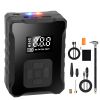 150PSI Cordless Tire Inflator with Car Charger Digital Air Compressor with LED Light Emergency Power Bank for Cars Motorcycles Bicycles Balls