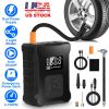 150PSI Cordless Tire Inflator with Car Charger Digital Air Compressor with LED Light Emergency Power Bank for Cars Motorcycles Bicycles Balls