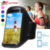 Phone Armband Case Adjustable Sweat-Resistant Armband Phone Holder Fit for iPhone5 Or Cellphones Under 4in For Running Jogging Riding Hiking Gym