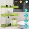 Bathroom Countertop Organizer 3 Tier Corner Makeup Storage Shelf Vanity Cosmetic Perfume Tray Clear Corner Rack for Bedroom Bathroom Kitchen