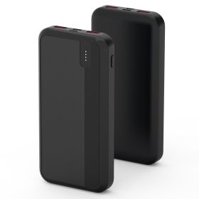 10000mAh PD22.5W Fast Charging Power Bank Fast Charger Portable Phone Charger with Type-C USB Cable Fit For IOS Phone 15/14 Samsung Galaxy S24 And Mor (Option: 1WMA_Black)