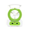 Desk Cooling Fan w/180°Adjustable LED Lamp Baby Stroller Fan Emergency Flashlight Torch for Household Camping Traveling