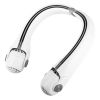 Portable Neck Fan Hands-free Cooling Neck Fan with 3 Speeds 360ºAir Flow Adjustable Neck Width for Home Office Travel Dormitory