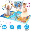 Baby Musical Mat With 55 Music Sounds Toddler Toys Floor Piano Keyboard Mat Drum Mat Carpet Educational Musical Learning Toy Infant Music Toy for 1 2