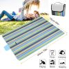 60" x 78" Waterproof Picnic Blanket Handy Mat with Strap Foldable Camping Rug for Camping Hiking Grass Travelling