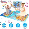 Baby Musical Mat With 55 Music Sounds Toddler Toys Floor Piano Keyboard Mat Drum Mat Carpet Educational Musical Learning Toy Infant Music Toy for 1 2