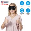 Cordless Heated Eye Mask Silk Sleep Eye Compress Mask For Dry Eyes Washable Type-C Electric Eye Heating Pad With 3 Temperature 20Mins Auto Off For Rel
