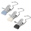 30 Pack Hanging Clips for Closet Multifunctional Clothes Pins Heavy Duty Space-saving Laundry Hooks for Boots Jeans Hats Towels Socks Pants Handbags T