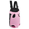 Dog Carrier Backpack Legs Out Front Pet Backpack Carrier Travel Bag Adjustable Shoulder Straps for Hiking Camping Shopping Biking