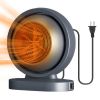 380W Space Heater with 30° Tilting Angle 3S Fast Heating Portable Desktop Electric Heater For Indoor Use With Overheat Protection Tip Over Protection