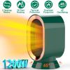 1200W Oscillating Electric Space Heater Mini Desk Heater with 2 Modes 3S Fast Heating Tip-over Overheat Protection for Home Office