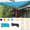 Shade Sail Patio Cover Shade Canopy Camping Sail Awning Sail Sunscreen Shelter Triangle Cover For Kindergarten Playground Outdoor