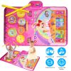 Baby Musical Mat With 55 Music Sounds Toddler Toys Floor Piano Keyboard Mat Drum Mat Carpet Educational Musical Learning Toy Infant Music Toy for 1 2