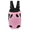 Dog Carrier Backpack Legs Out Front Pet Backpack Carrier Travel Bag Adjustable Shoulder Straps for Hiking Camping Shopping Biking