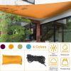 Shade Sail Patio Cover Shade Canopy Camping Sail Awning Sail Sunscreen Shelter Triangle Cover For Kindergarten Playground Outdoor