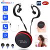 Wireless Headsets V4.1 Sport In-Ear Stereo Headphones Sweat-proof Neckband Earbuds w/Mic Deep Bass HiFi Earphones for Running Hiking Travel