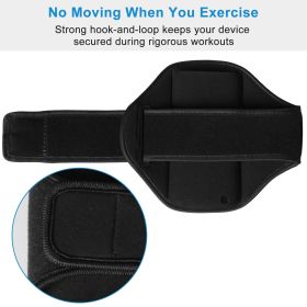 Phone Armband Case Adjustable Sweat-Resistant Armband Phone Holder Fit for iPhone5 Or Cellphones Under 4in For Running Jogging Riding Hiking Gym (Option: Green)